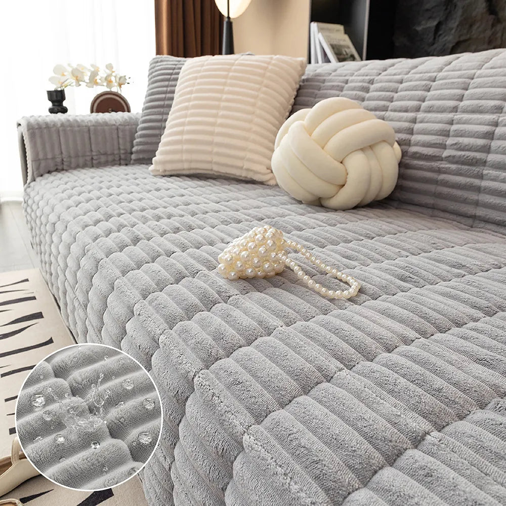 Vanntett sofatrekk for hund og katt med sklisikker bakside