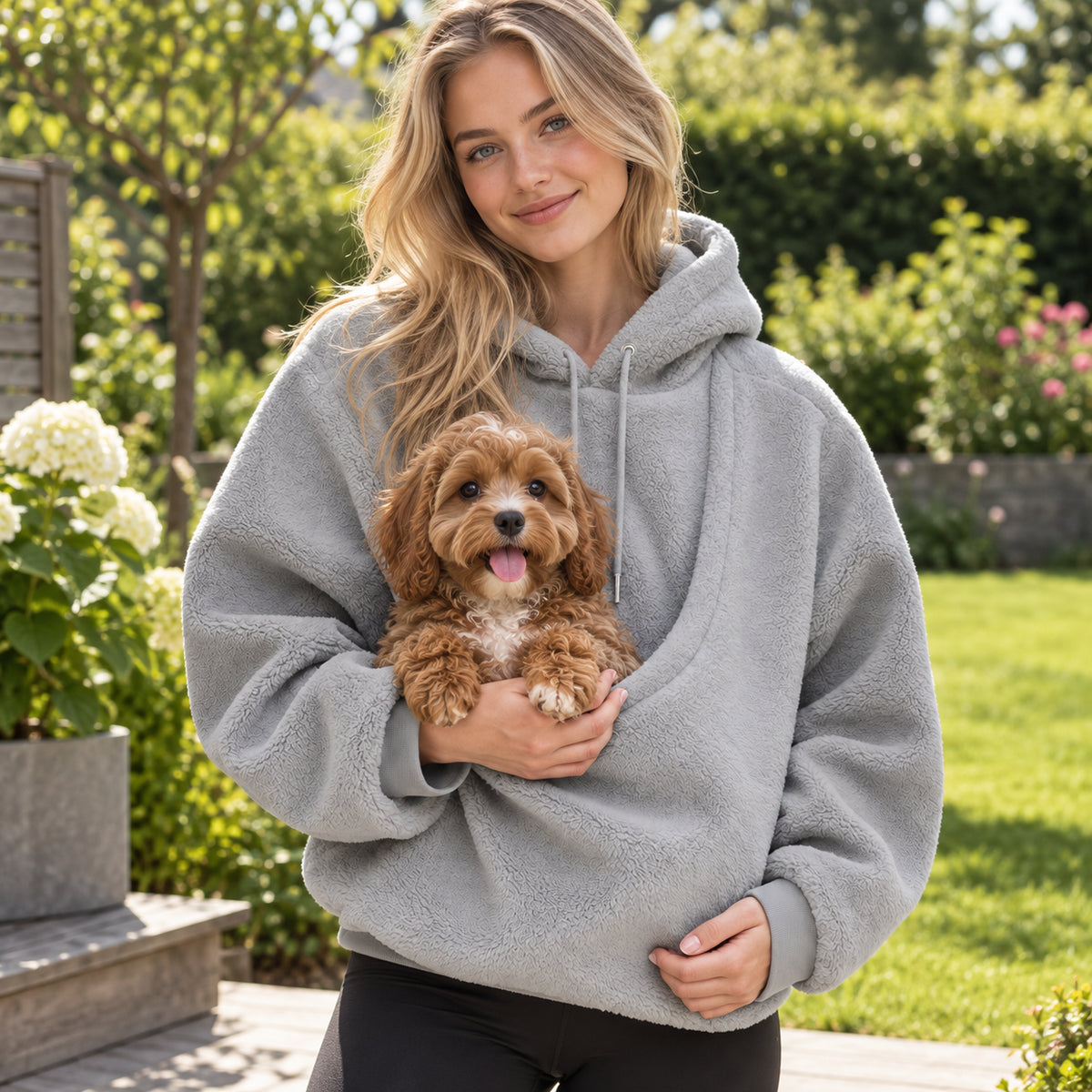 Hoodie med Kenguru-lomme til Hund og Katt