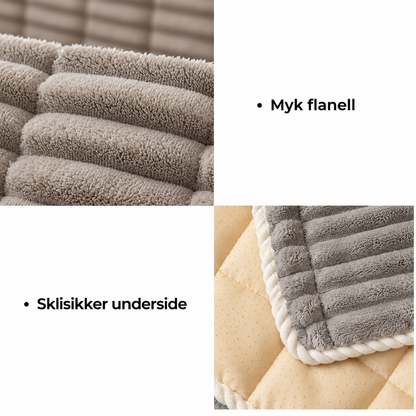Vanntett sofatrekk for hund og katt med sklisikker bakside