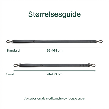 Størrelsesguide for vanntett hundebånd