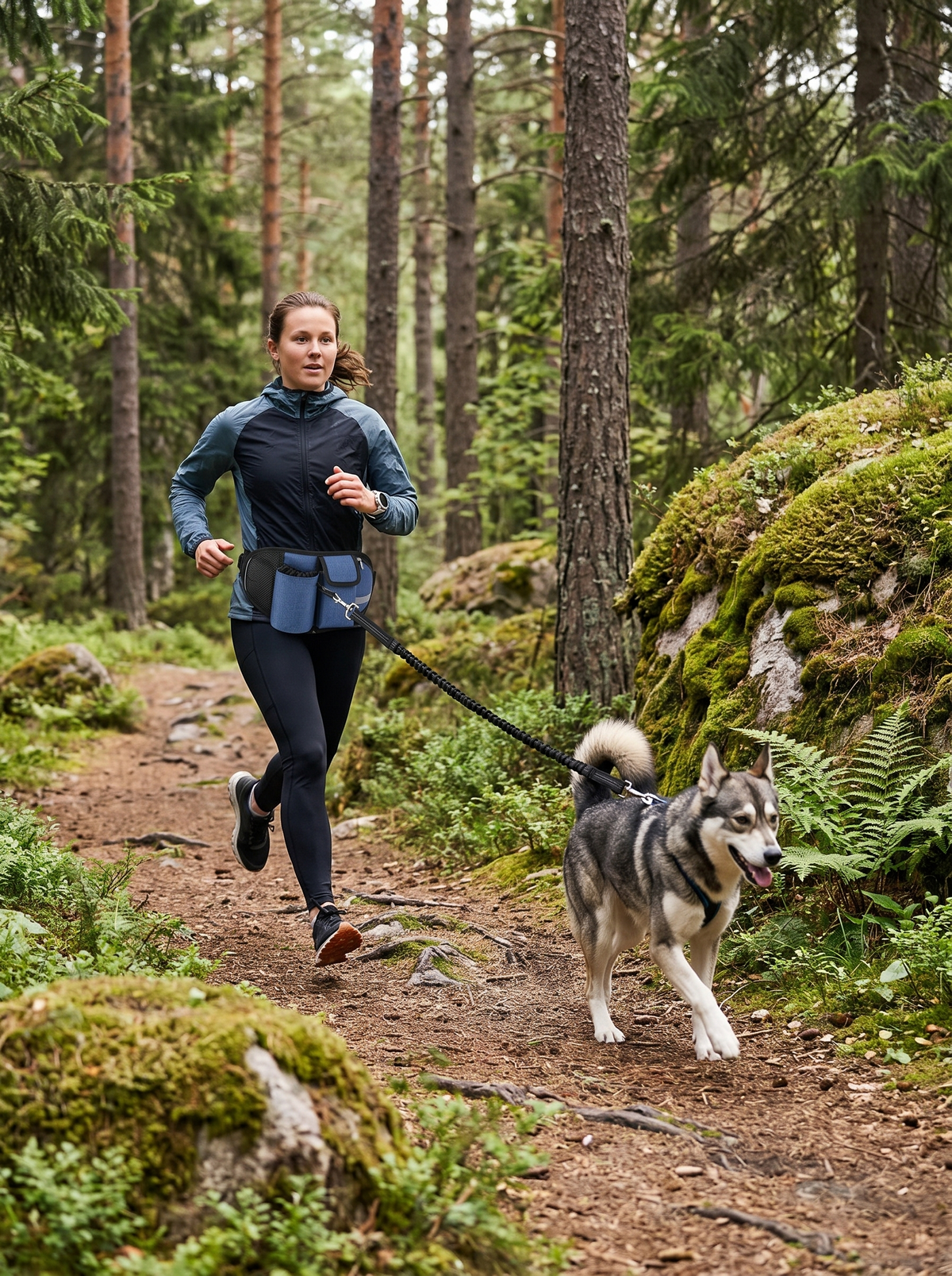 Løp i takt med hunden
