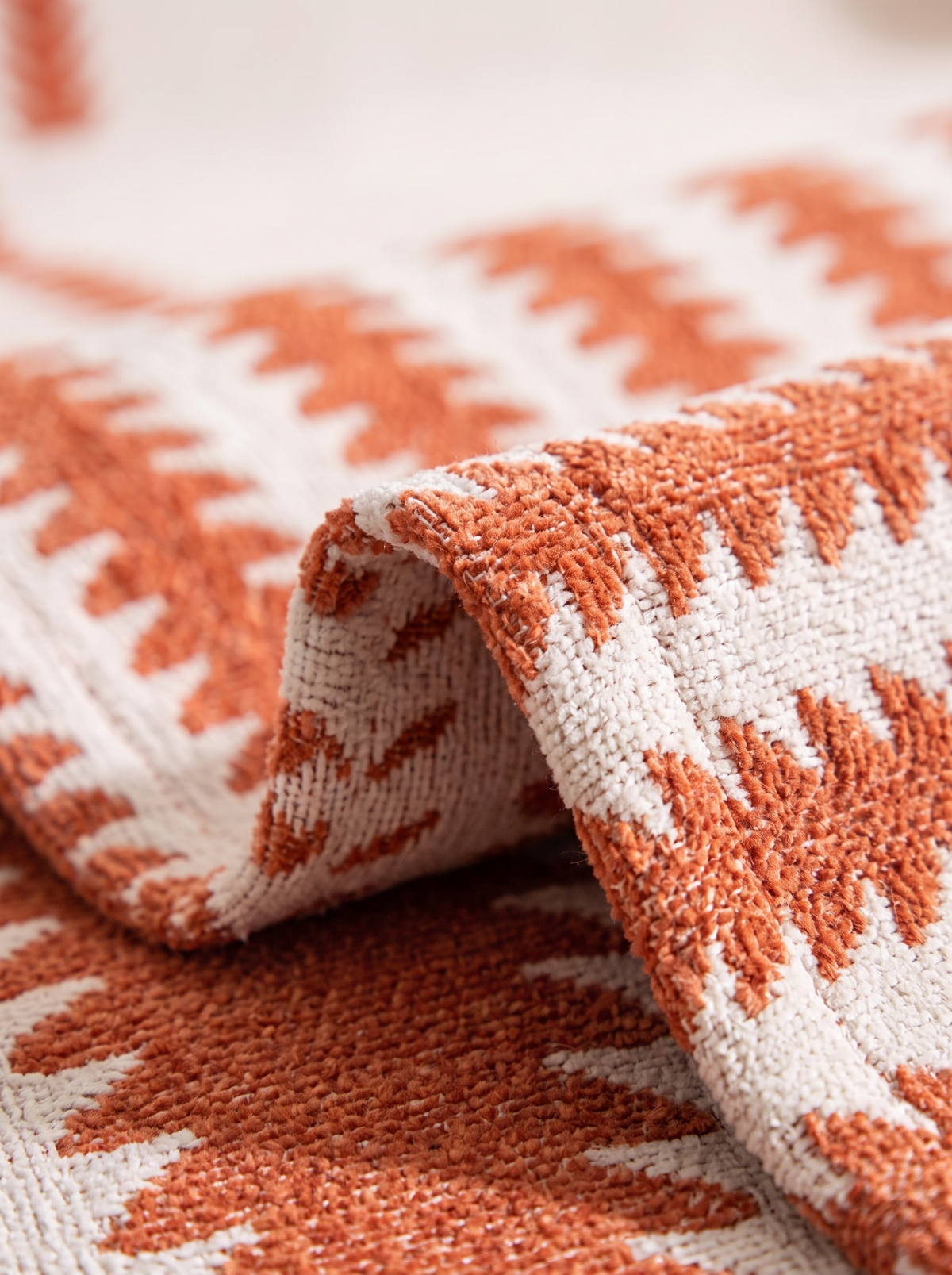 Chenille med to sider