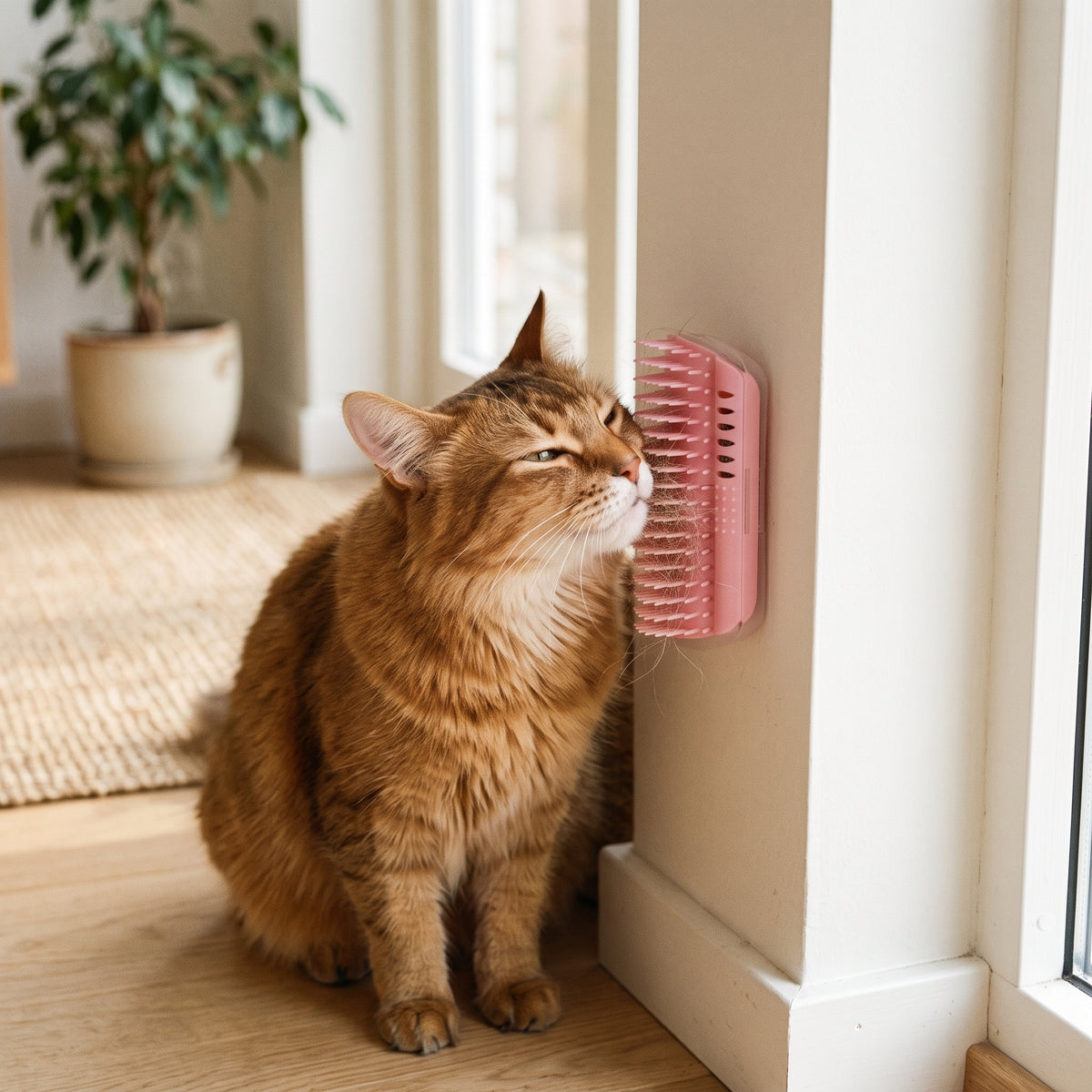 Hjørnebørste for katter