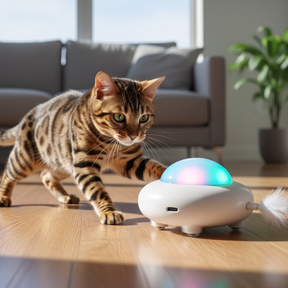 Lekerobot for katter