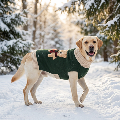 Koselig julegenser til hund - 3XL