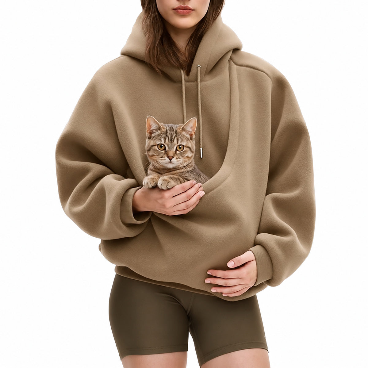 Hoodie med Kenguru-lomme til Hund og Katt